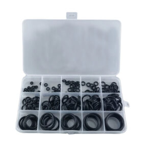 200Pcs Rubber O Ring Set Gaskets Boxed High Pressure O-Rings Repair Kit Sealing Elastic Band O Rubber Rings Set