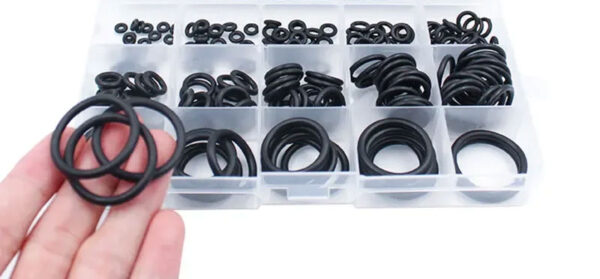 200pcs 15 Sizes O Rings Rubber O Ring Seal NBR Black Sealing O-rings Nitrile Washer Rubber o-ring set Assortment Kit Set Box-.- - Image 3