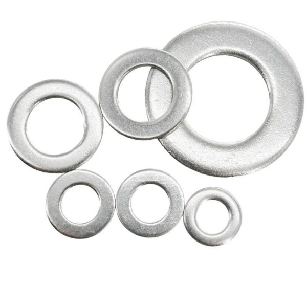 304 Stainless Steel Large Flat Washer Big Metal Oring Gasket Meson Plain Washers Metalworking O Ring Spacers DIN9021 M1.6-M36