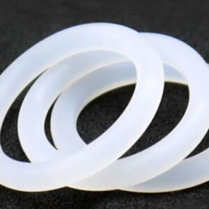 4mm Silicone O-Ring Food Grade Seal Washer White Rubber O Ring OD 15 mm - 80 mm