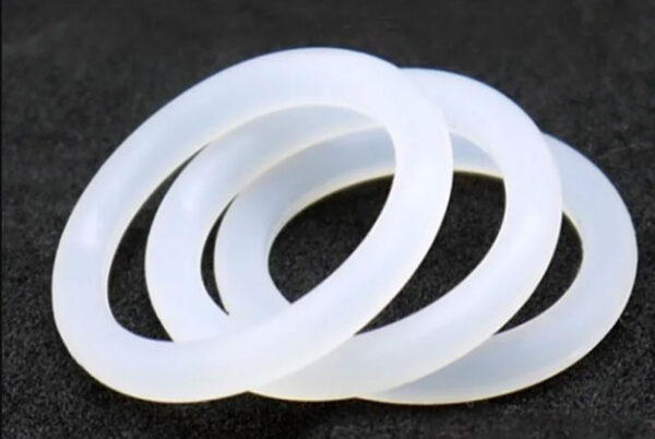 4mm Silicone O-Ring Food Grade Seal Washer White Rubber O Ring OD 15 mm - 80 mm