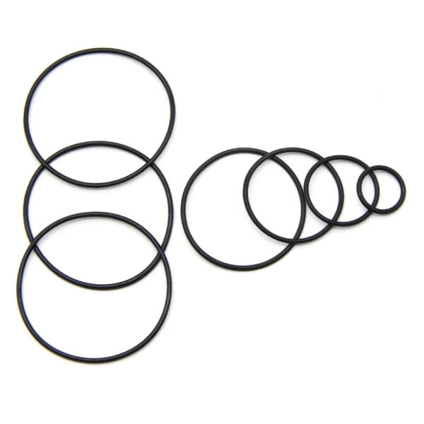 50/100pcs NBR O Ring Nitrile Rubber Gasket Thickness CS 1mm OD 3~50mm Black Round O Type Corrosion Oil Resist Sealing Washer