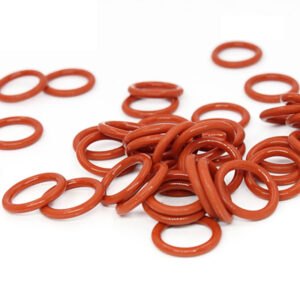 5PCS/lot Red Silicon Rings Silicone O ring OD21/22/23/24/25/26/27/28/29/30*3mm Rubber O-Ring Seal Good elasticity Gaskets Ring