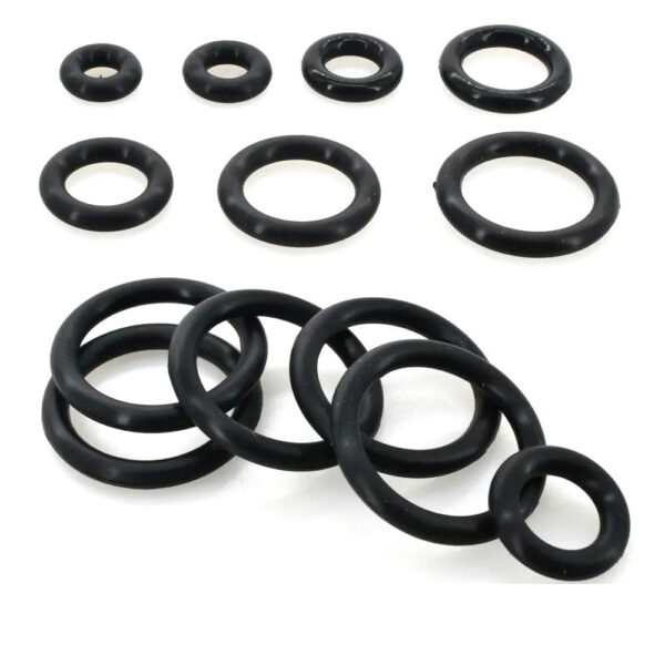 Black Rubber Silicone O Ring Set Seal Oring Gasket Washer NBR O-ring Silicon High Pressure Repair Oil Resist Band Sealing Ring