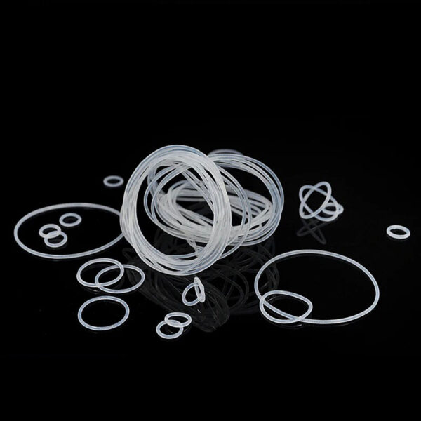 CS1.2mm White VMQ silicon Rubber O-rings Seals Gasket Washer temperature resistant Waterproof soft silicone ring