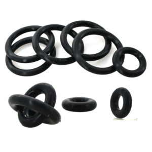 CS1mm 2mm 3mm 4mm Black O Ring Gasket Washers VMQ Food Grade O-ring Silicon Insulated Sealing Ring Thickness Rubber Silicone