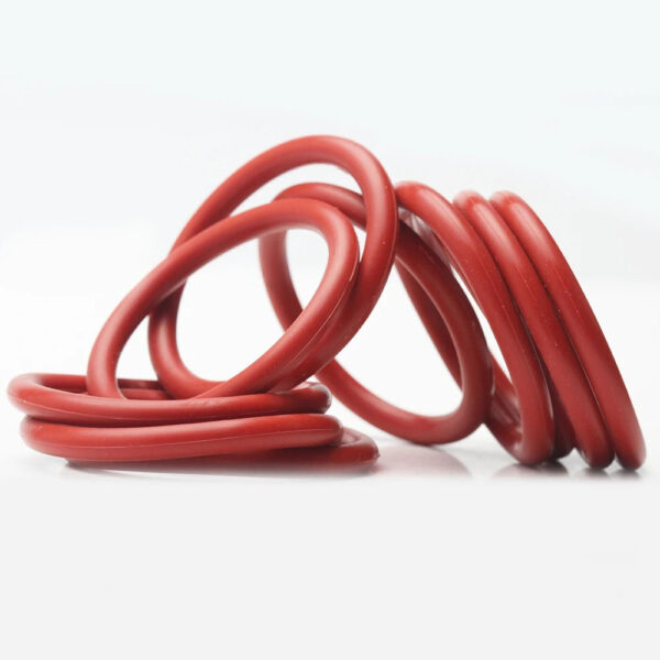 CS4.3mm Silicone O RING For DeLonghi Coffee 43.6*35*4.3 mm 10PCS O-Ring VMQ Gasket seal Thickness 4.3mm ORing Red Rubber - Image 4
