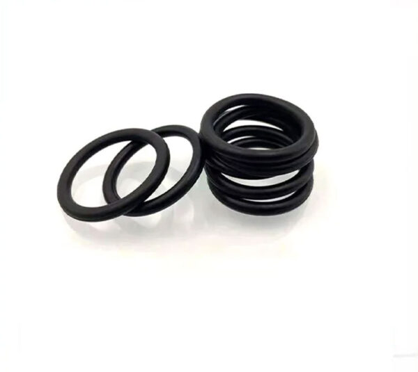 EPDM Rubber O-Ring Seals 6mm Wire Diameter x 50-400mm OD, High Resistance to Oil/Acid/Ozone, for Industrial Plumbing/Automotive