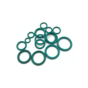 FKM O-ring Green Fluororubber Rubber Sealing Gasket O Ring CS1.5/1.9/2.4/3.1mm Oil Resistant Acid Alkali Resistant O-Ring Kit