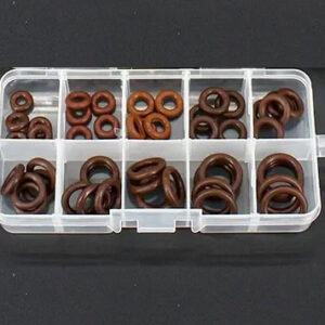 FKM O-ring kit classification thickness1/1.5/1.9/2.4/3.1mm fluorine rubber gasket seal ring group oil resistance-.-