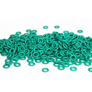 10PC/lot Rubber Ring Green FKM O ring Seal CS1mm Thickness OD3/4/5/6/7/7.5/8/9/10/11/12/13mm Rubber O-Rings Gasket RingsWasher.-