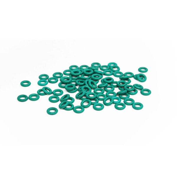 10PC/lot Rubber Ring Green FKM O ring Seal CS1mm Thickness OD3/4/5/6/7/7.5/8/9/10/11/12/13mm Rubber O-Rings Gasket RingsWasher.- - Image 4