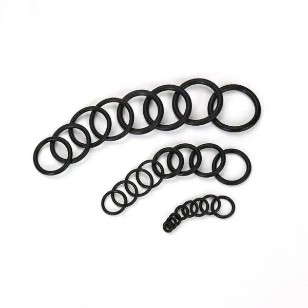 NBR 740/1200pcs NBR O-ring set nitrile rubber black O-ring oil-resistant, wear-resistant and waterproof NBR ORing sealing - Image 2