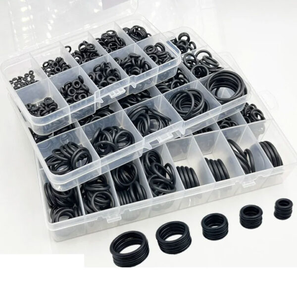 NBR Rubber O Ring Set Sealing Washer Black Nitrile Rubber O-Ring Seal Ring High Pressure Plumbing Gasket Oil Resistance Oring