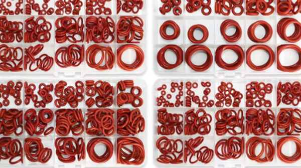 O Ring Gaskets Seal Silicone Red O-ring Sealing Kit Oil Resistant O-rings Rubber Oring High Temperature VMQ Washer CS1.0mm-3.1mm - Image 3