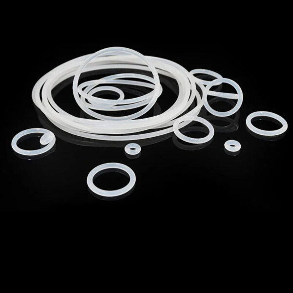 O-ring CS 1/1.2/1.5/2.2mm silicone VMQ sealing ring high temperature resistant gasket waterproof and elastic in specifications