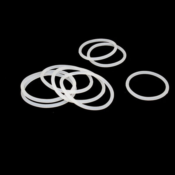 O-ring thickness 2.8/3.5/4/5/5.7mm CS silicone VMQ sealing temperature resistant gasket rubber ring complete in specifications