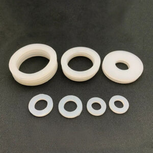 1/10pcs Thickness 2/3mm Silicone Gasket Flat Gasket O-Ring Seal Washer for Inner Diameter 5/6/8/11/14/20/24/32/42mm Pipe Fitting