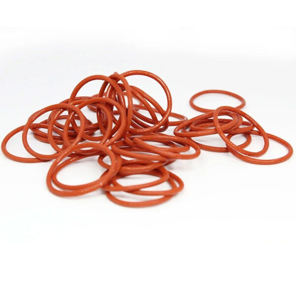 Thickness CS1.5mm Red VMQ silicon Rubber O-rings Seals Gasket Washer temperature resistant Waterproof soft silicone ring - Image 5