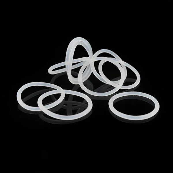 Thickness CS3mm White VMQ silicon Rubber O-rings Seals Gasket Washer temperature resistant Waterproof soft silicone ring