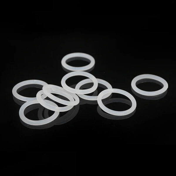 Thickness CS3mm White VMQ silicon Rubber O-rings Seals Gasket Washer temperature resistant Waterproof soft silicone ring - Image 3