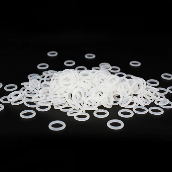 Thickness CS3mm White VMQ silicon Rubber O-rings Seals Gasket Washer temperature resistant Waterproof soft silicone ring - Image 4