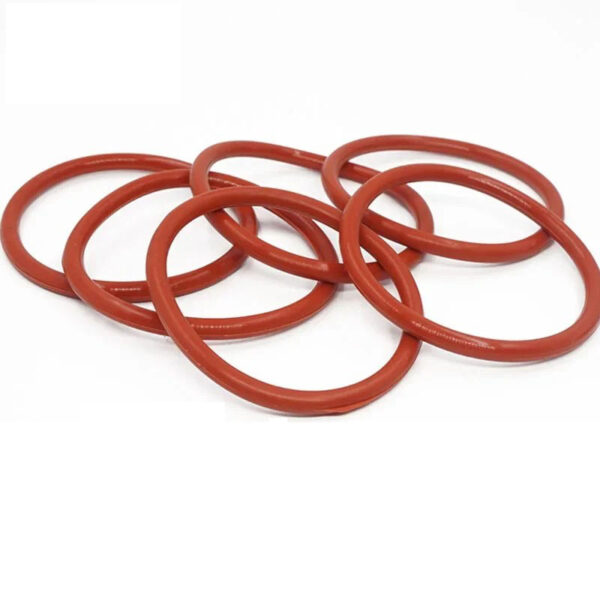 VMQ O-ring thickness 1.5/2/3.1mm CS silicone red sealing temperature resistant gasket rubber ring complete in specifications - Image 6