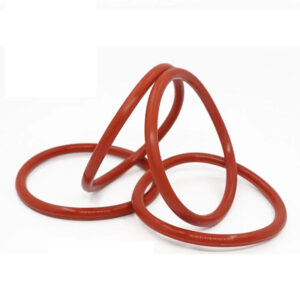 VMQ O-ring thickness 1.5/2/3.1mm CS silicone red sealing temperature resistant gasket rubber ring complete in specifications