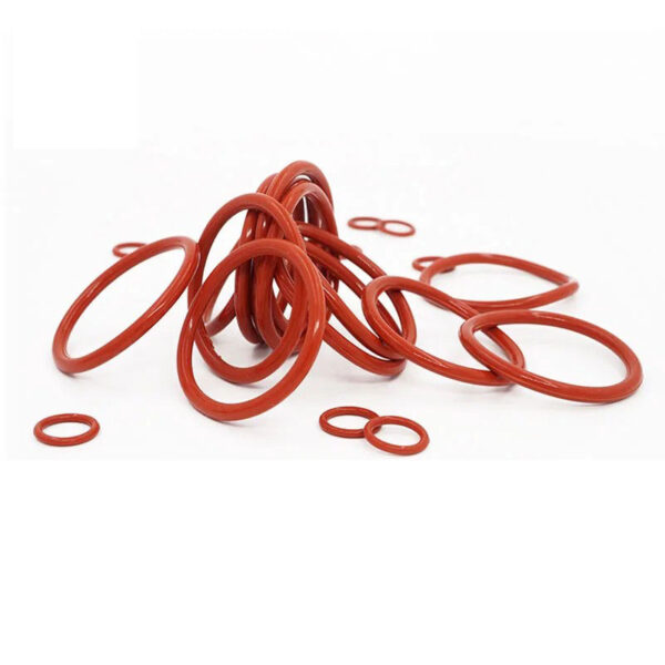 VMQ O-ring thickness 1.5/2/3.1mm CS silicone red sealing temperature resistant gasket rubber ring complete in specifications - Image 2