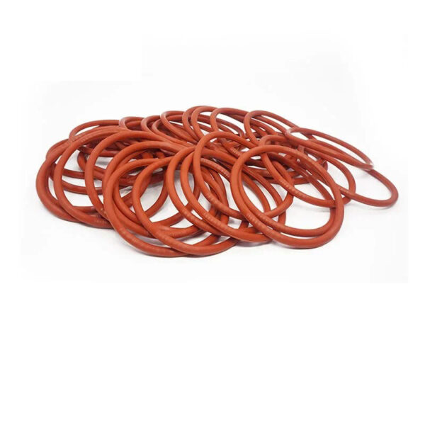 VMQ O-ring thickness 1.5/2/3.1mm CS silicone red sealing temperature resistant gasket rubber ring complete in specifications - Image 2
