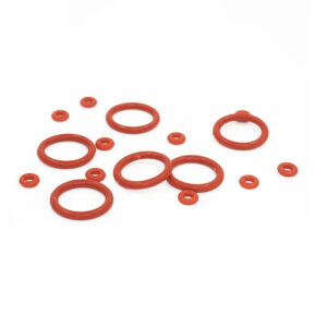 VMQ O-ring thickness 1.5/2/3.1mm CS silicone red sealing temperature resistant gasket rubber ring complete in specifications