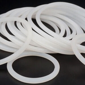 White Silicon O-ring Silicone/VMQ CS5mm OD55/60/65/70/75/80/85/90/95/100/105/110/115*5mm Oring Seal Rubber Ring Gasket Washer.-.