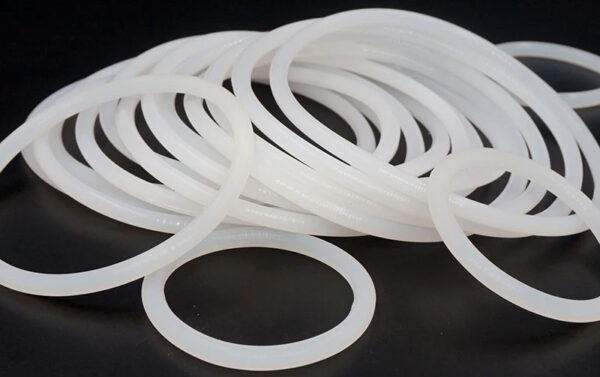 White Silicon O-ring Silicone/VMQ CS5mm OD55/60/65/70/75/80/85/90/95/100/105/110/115*5mm Oring Seal Rubber Ring Gasket Washer.-.