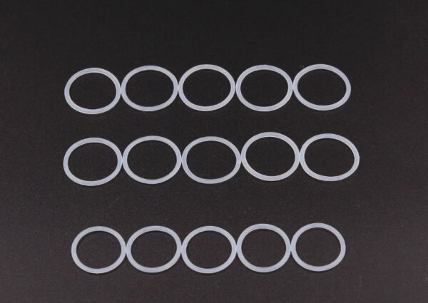 White Silicon O-ring Silicone/VMQ CS5mm OD55/60/65/70/75/80/85/90/95/100/105/110/115*5mm Oring Seal Rubber Ring Gasket Washer.-. - Image 2