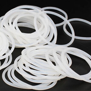 White Silicon Ring Silicone/VMQ O ring OD52/55/56/58/60/65/70/75/80/85/90/95/100*2.5mm Thickness Rubber O-Ring Seal Gaskets.-.