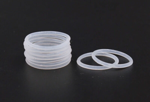 White Silicon Ring Silicone/VMQ O ring OD52/55/56/58/60/65/70/75/80/85/90/95/100*2.5mm Thickness Rubber O-Ring Seal Gaskets.-. - Image 2