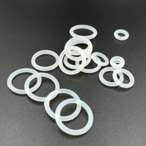 White Silicone O Ring Gasket VMQ CS 1.5/2/2.4/3.1mm Food Grade Insulate Waterproof High Temp Wear-Resistant Seal O-Ring Ring VMQ