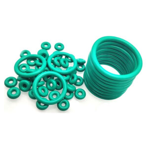 Yiqianyuan FKM Fluorine Rubber O-ring Od 4-70mm Thickness 1/1.5/2mm O-rings Sealing Gasket Oil Resistant Acid & Alkali Resistant