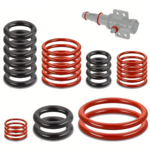 ZEXEF 50PCS Silicone O-Ring Seals Maintenance Set Compatible With Jura C D E F S X ENA GIGA Series Coffee Machines