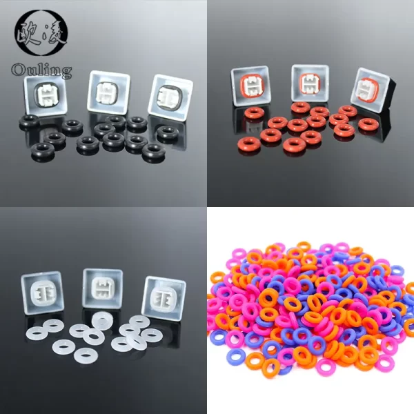 125pcs Keycap O Ring Seal Keyboard Buffer elasticity O-ring Switch Sound Dampeners For Damper Replacement Noise Reduction Seal - Image 5