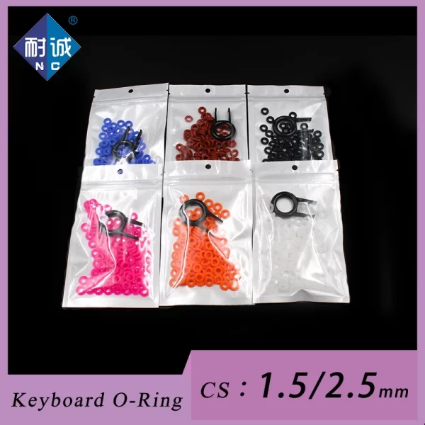 125pcs/lot MX cover keyboard o ring cover puller switch damper rubber o-ring key puller cover replacement Noise Reduction washer - Image 4
