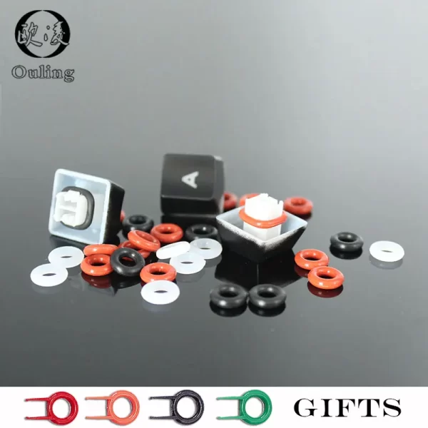 125pcs Keycap O Ring Seal Keyboard Buffer elasticity O-ring Switch Sound Dampeners For Damper Replacement Noise Reduction Seal - Image 4