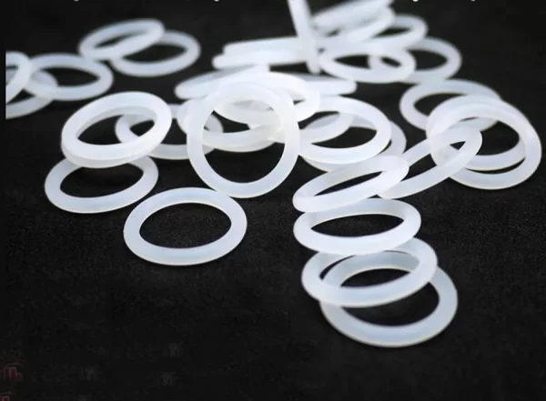 4mm Silicone O-Ring Food Grade Seal Washer White Rubber O Ring OD 15 mm - 80 mm - Image 2