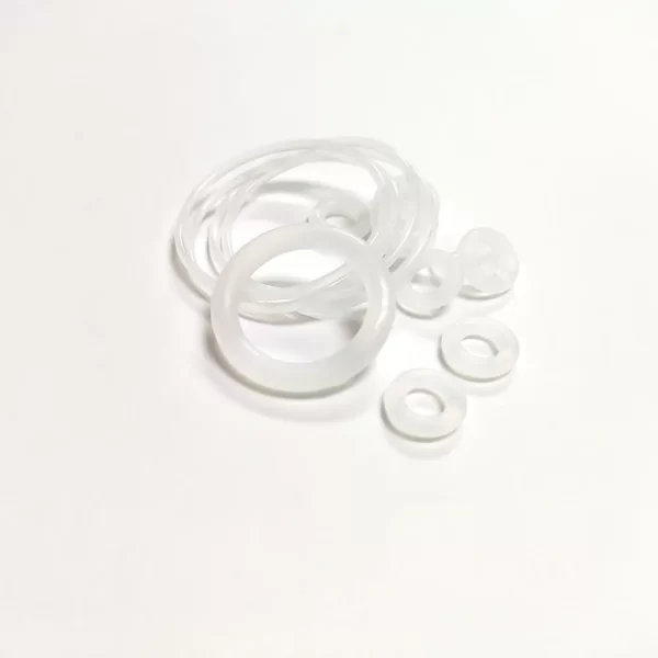 VMQ Rubber Ring Gasket C/S 0.5mm Thickness OD 1.5/2/2.5/3/4mm Seal O Ring Silicone Washer Food Grade Silicon - Image 2