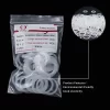 Thickness CS 3/3.5/5mm White VMQ OD10-170mm Silicon Ring Silicone Rubber O-Ring Seal Gasket ORing Washer rubber ring pump seal - Image 2