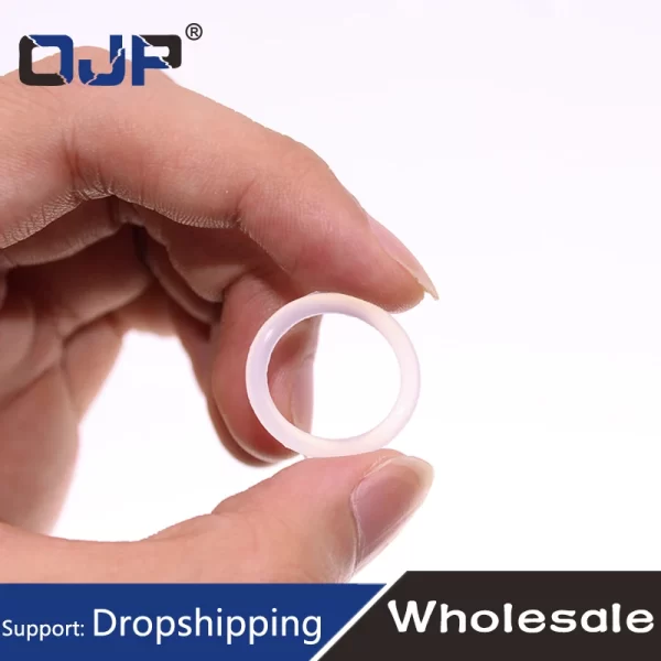 White Silicon Ring Silicone/VMQ O ring OD52/55/56/58/60/65/70/75/80/85/90/95/100*2.5mm Thickness Rubber O-Ring Seal Gaskets.-. - Image 4