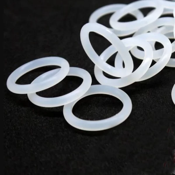 4mm Silicone O-Ring Food Grade Seal Washer White Rubber O Ring OD 15 mm - 80 mm - Image 5