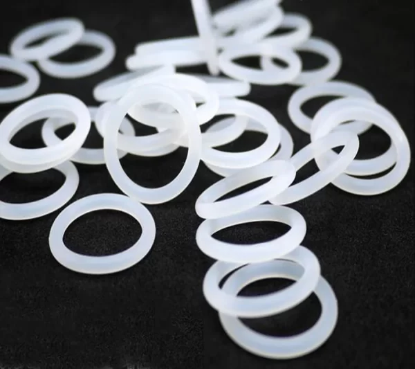 4mm Silicone O-Ring Food Grade Seal Washer White Rubber O Ring OD 15 mm - 80 mm - Image 4