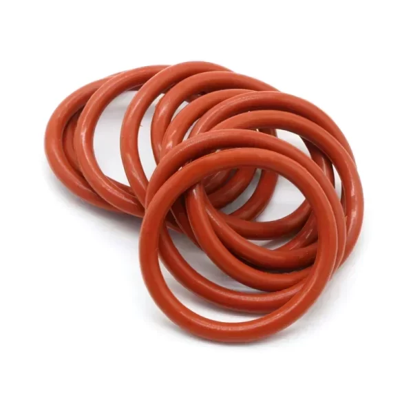 Red CS 5.7mm OD 40~175mm VMQ O Ring Rubber Gasket Food Grade Waterproof Sealing Washers Silicon o-rings Cooker Seal Gel Gaskets - Image 3