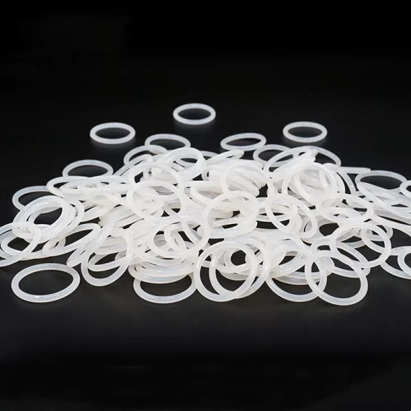 5~100Pcs VMQ White Food Grade Silicone Ring Gasket Thickness CS 1/1.5/2mm OD 3~90mm Waterproof Insulate Washer Rubber O-ring - Image 5